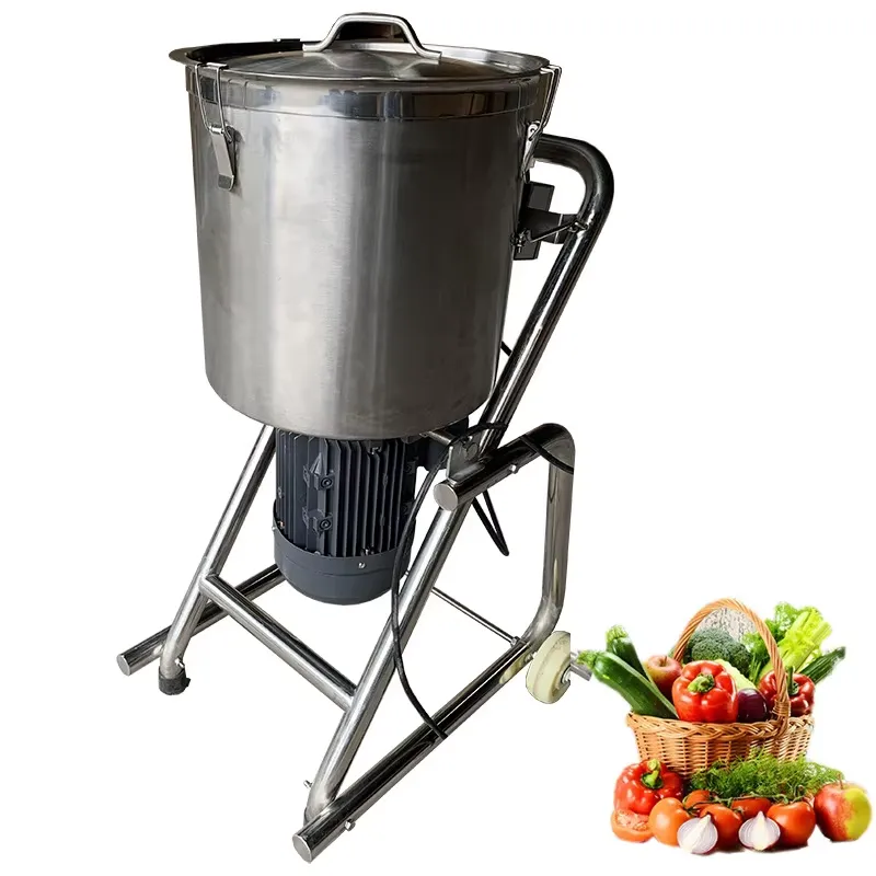 Heavy Equipment Processor - Mixer Makanan Vertikal Komersial dari Baja