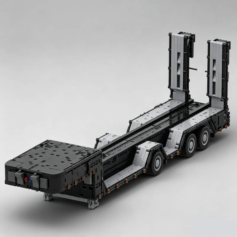 Heavy Equipment Certification - 3931Parts Lowboy Trailer Pengangkut Alat Berat