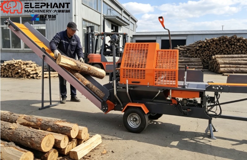 Heavy Equipment Processor - Pemroses Kayu Bakar 45T PTO Hydraulic