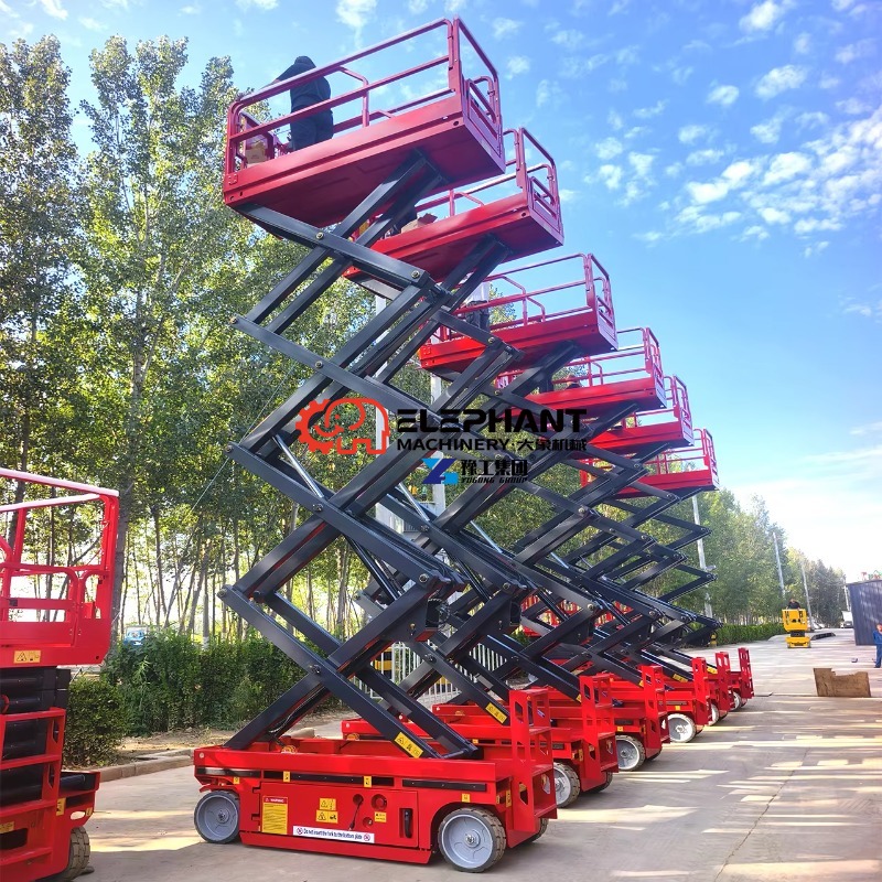 Platform Pengangkat Aerial CE  - Scissor Lift Table Hydraulic ulasan dan harga