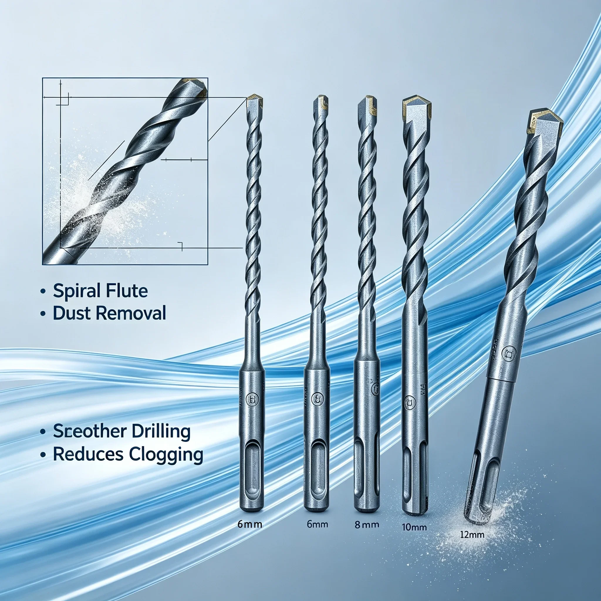 Bosch SDS‑plus‑1 5Pcs Mata Bor - Concrete Breaker Demolition ulasan dan harga