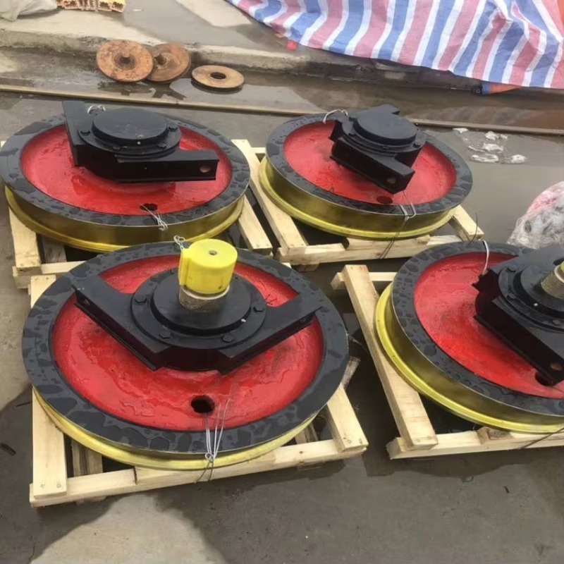 Roda Kereta Derek Baja Tempa B - Heavy Equipment Mining ulasan dan harga
