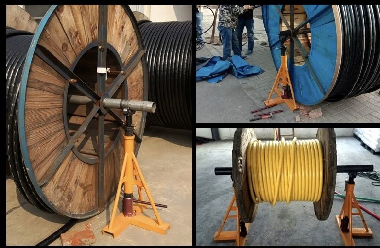 Peralatan Pemasangan Kabel Hid - Heavy Equipment Jack Stands ulasan dan harga