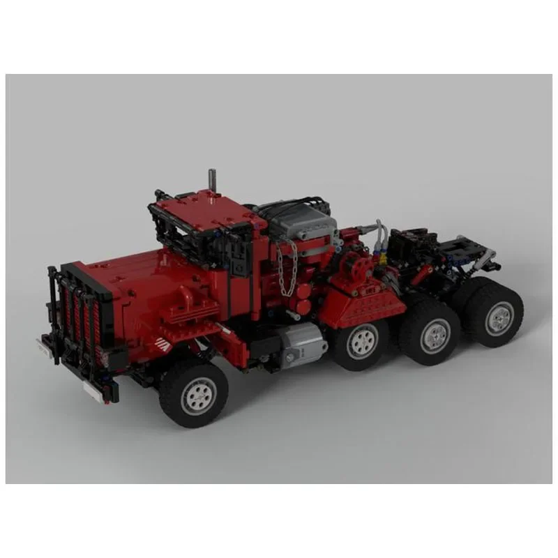 MOC-41221M911Red Edition Truk  - Heavy Equipment Certification ulasan dan harga