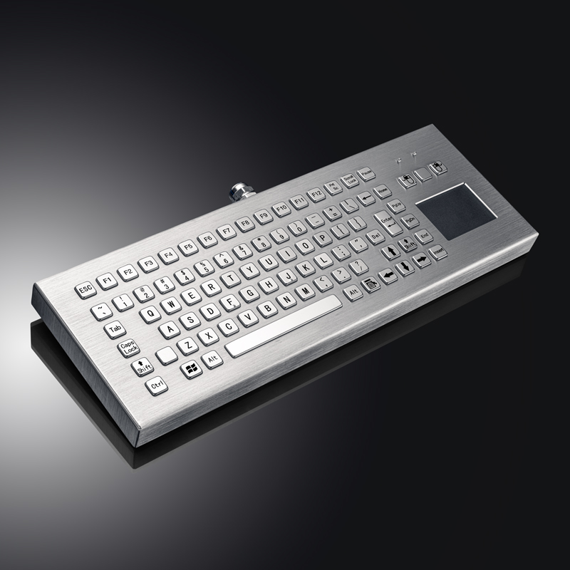 Keyboard Logam Desktop Touchpa - Heavy Equipment Mining ulasan dan harga