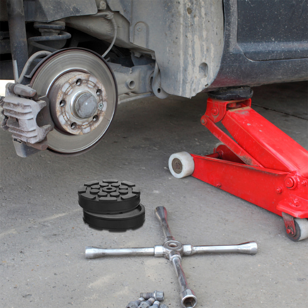 4 buah bantalan karet untuk do - Heavy Equipment Jack Stands ulasan dan harga