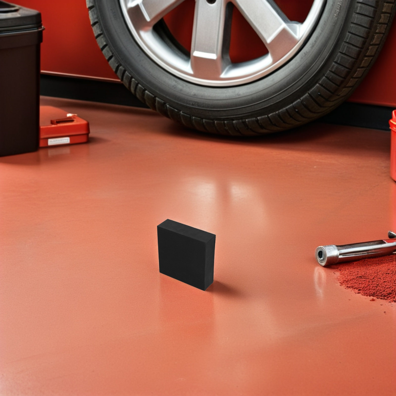 Pelat Adaptor Dongkrak Mobil U - Heavy Equipment Jack Stands ulasan dan harga