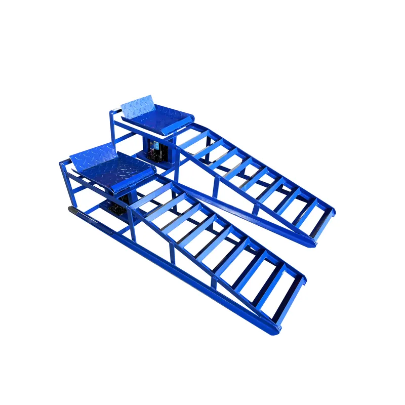 Ramp Mobil Hidrolik Berkualita - Heavy Equipment Jack Stands ulasan dan harga