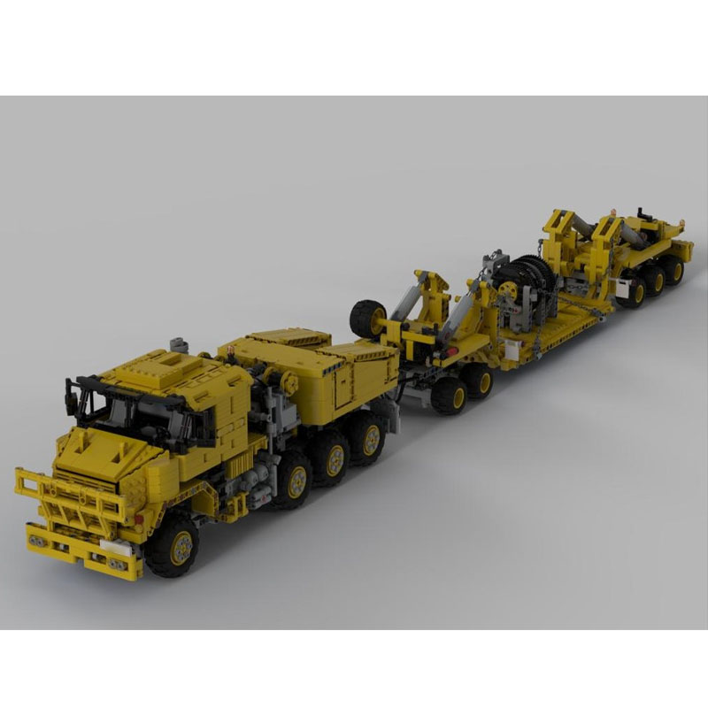 MOC-34730 Model Blok Bangunan  - Heavy Equipment Certification ulasan dan harga