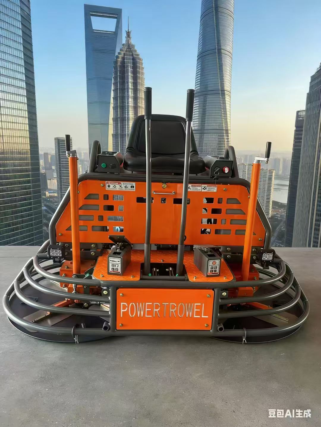 Mesin Perata Beton (Tipe Ride- - Power Trowel Concrete ulasan dan harga