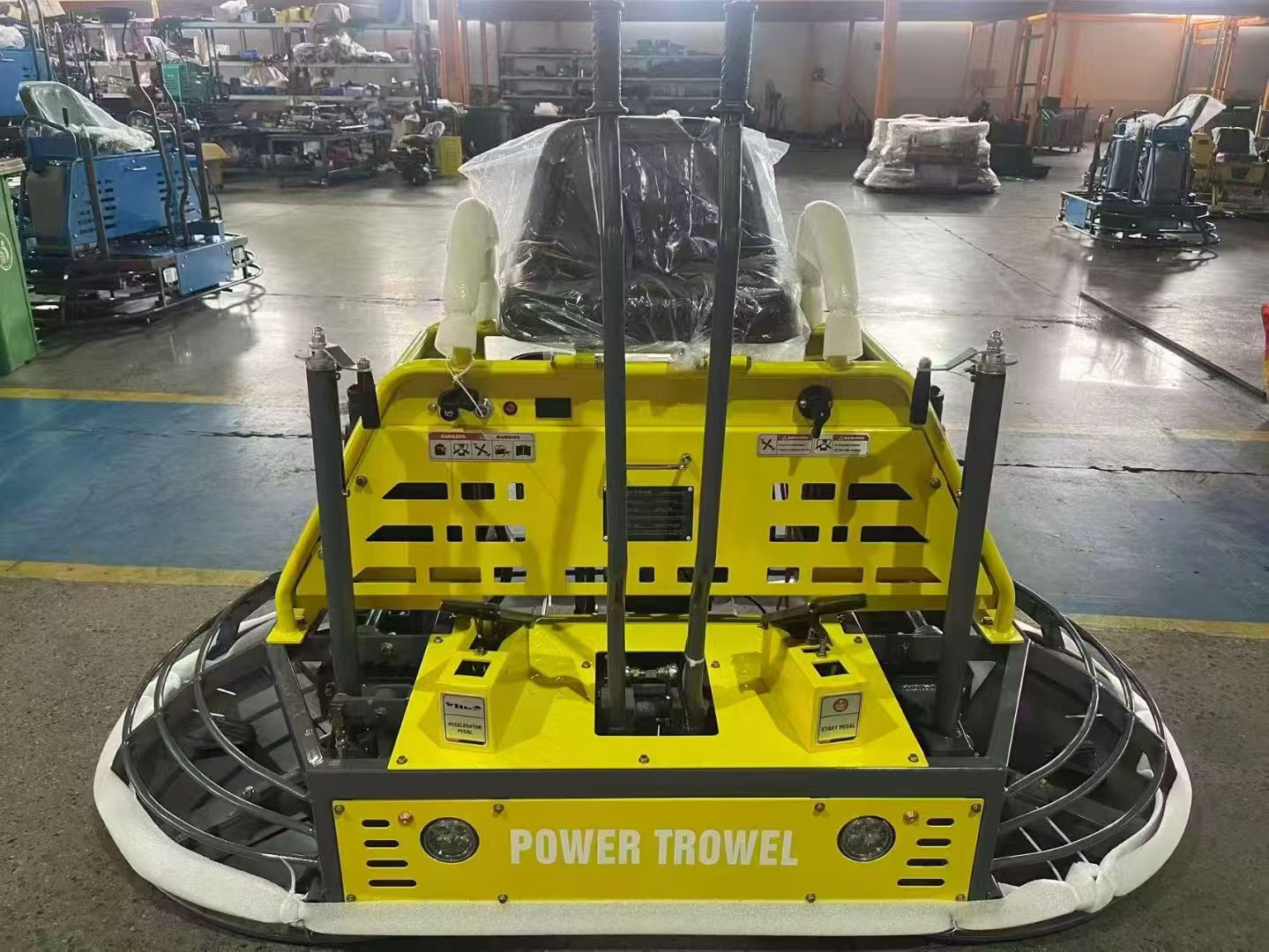 Mesin Perata Beton (Tipe Ride- - Power Trowel Concrete ulasan dan harga