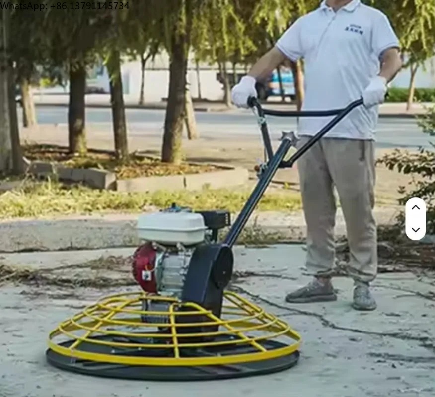 Mesin Perata Beton Dorong Manu - Power Trowel Concrete ulasan dan harga