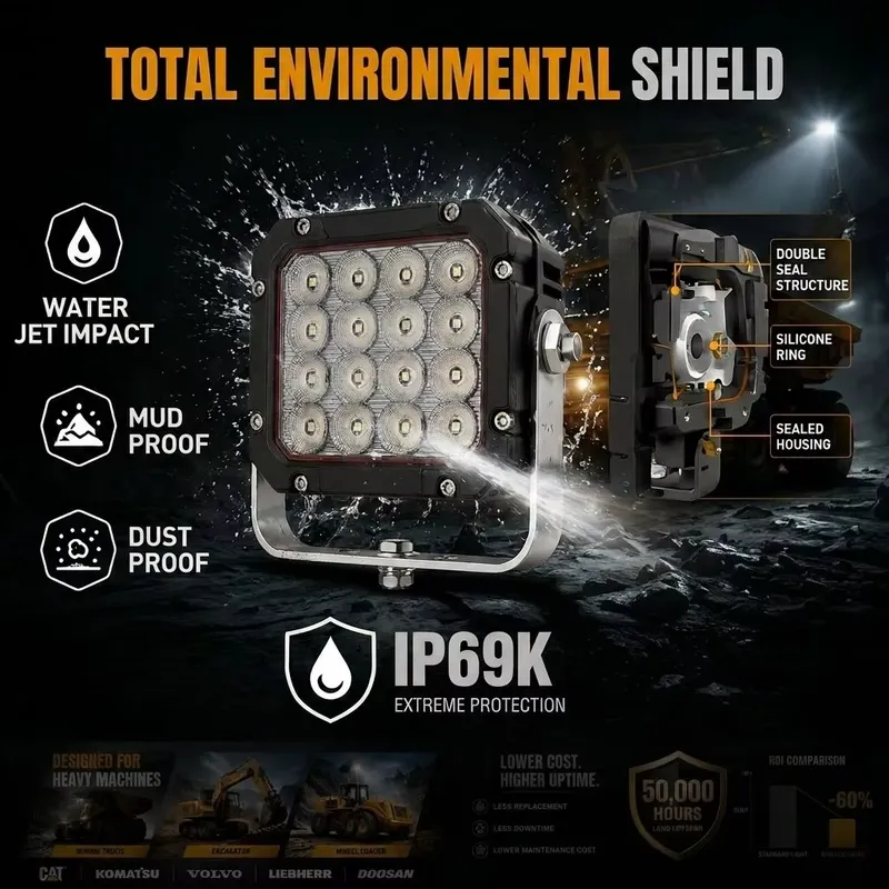 Lampu Sorot Getar Lumen Tinggi - Heavy Equipment Mining ulasan dan harga