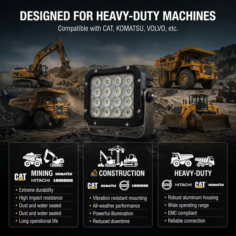 Lampu Sorot Getar Lumen Tinggi - Heavy Equipment Mining ulasan dan harga