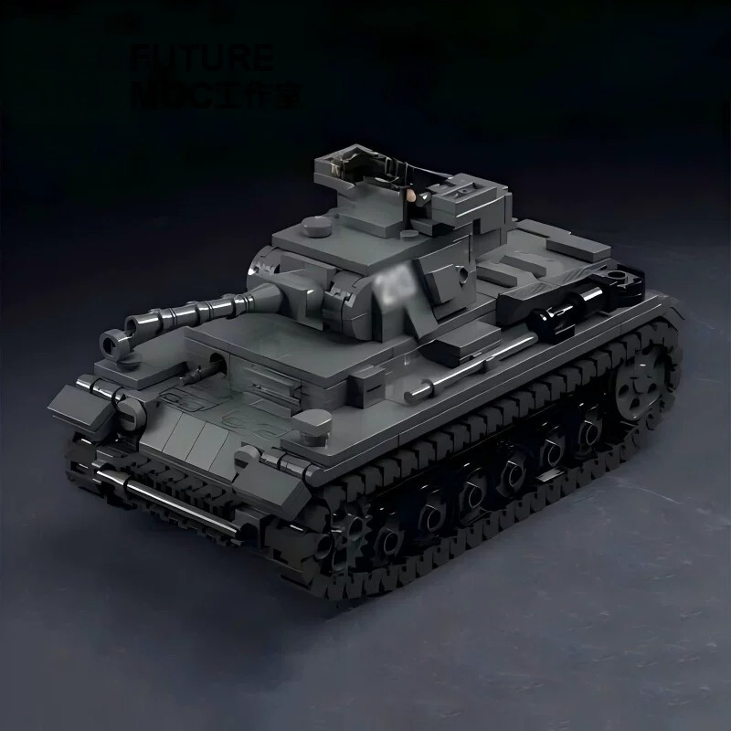 MOC WW2 F-type Tank Berat Pera - Heavy Equipment Certification ulasan dan harga