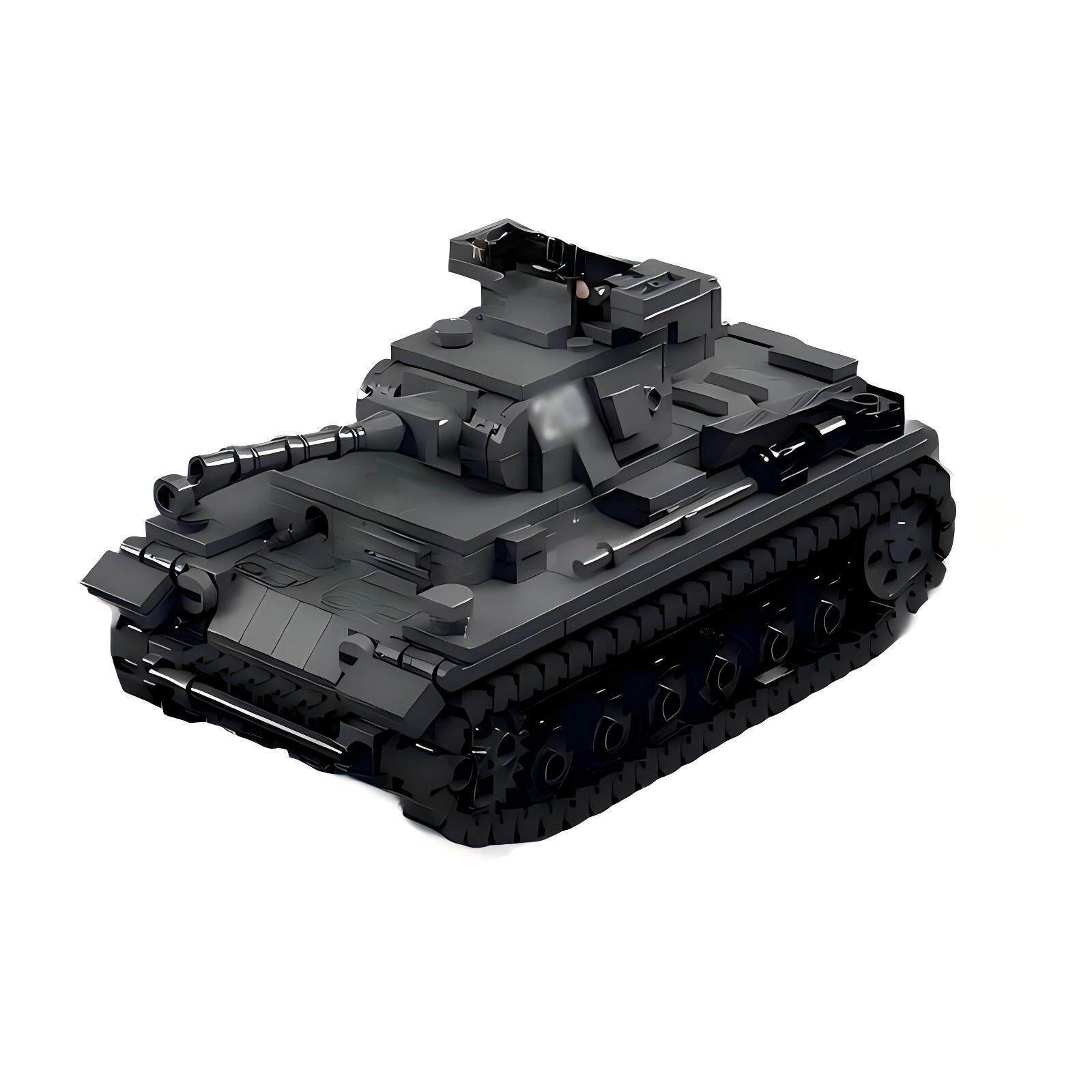 MOC WW2 F-type Tank Berat Pera - Heavy Equipment Certification ulasan dan harga