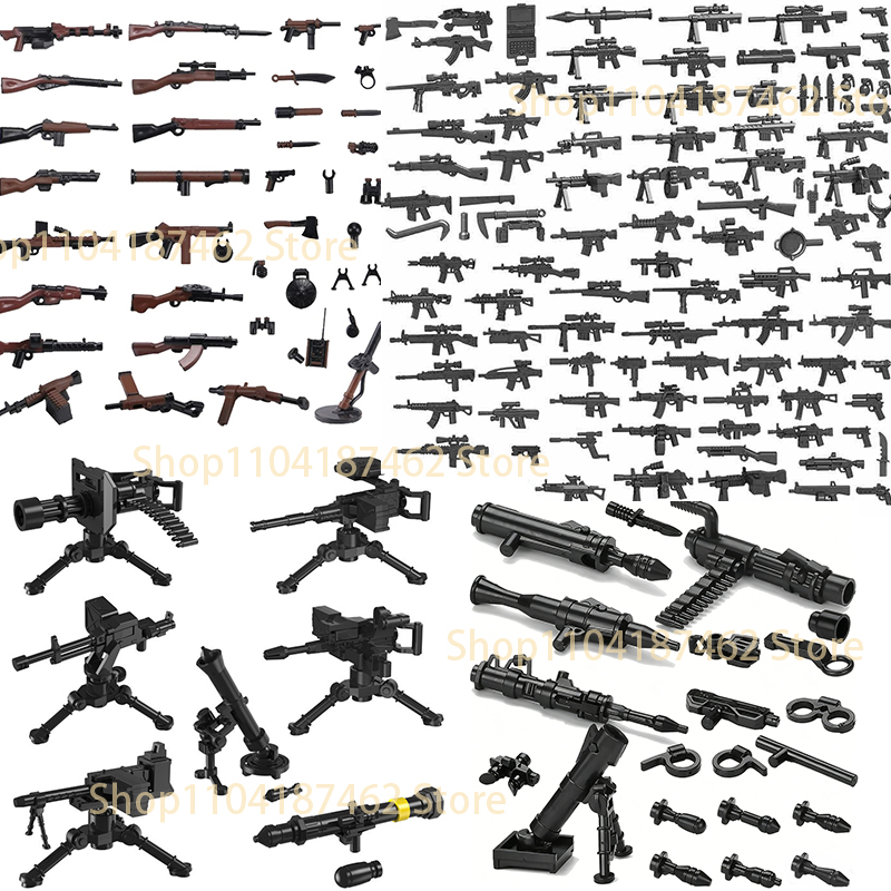 Figur Militer Senjata Blok Ban - Heavy Equipment Certification ulasan dan harga